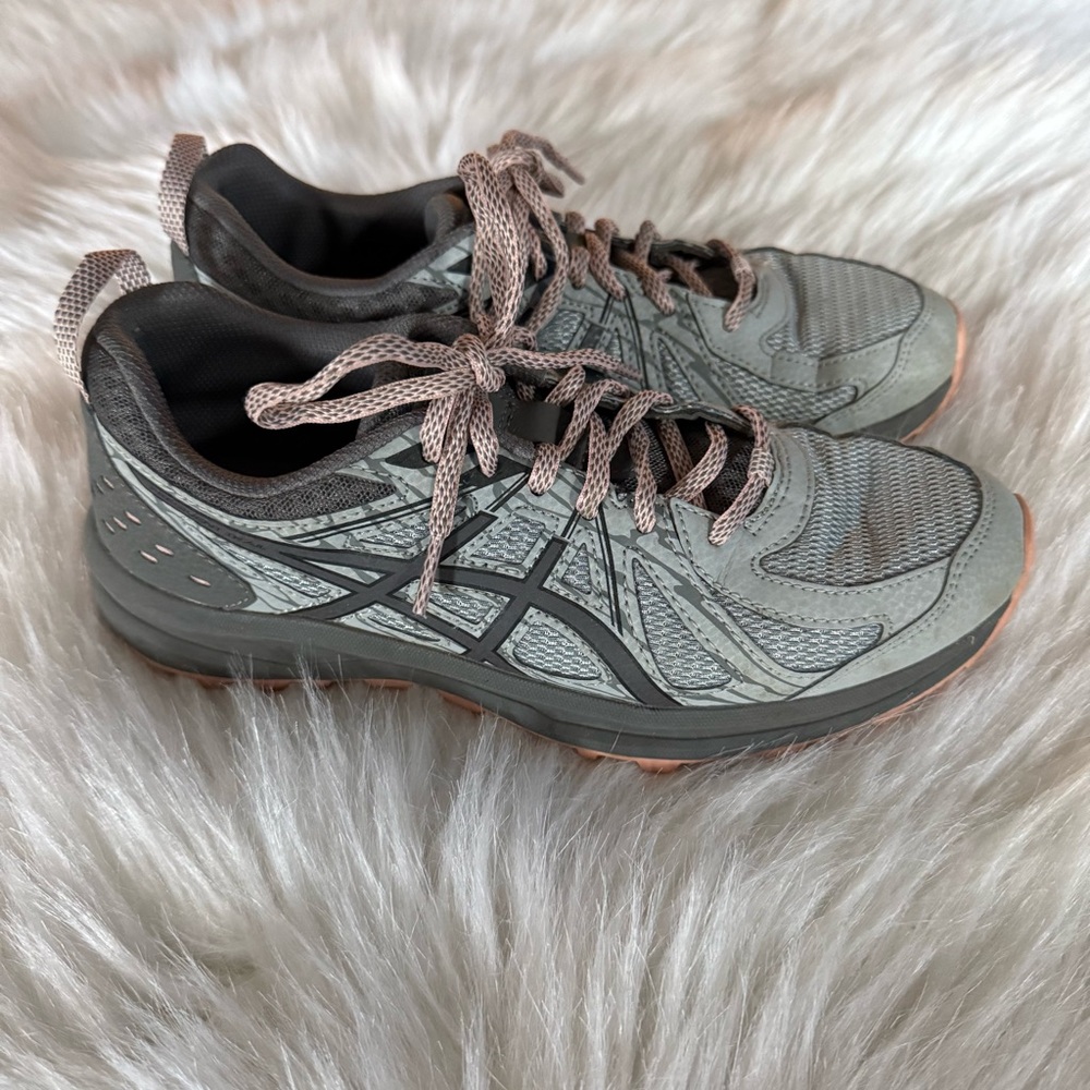 Asics Shoes‎ Women’s Size 7.5 Leather Lace Up Sneakers Running Walking